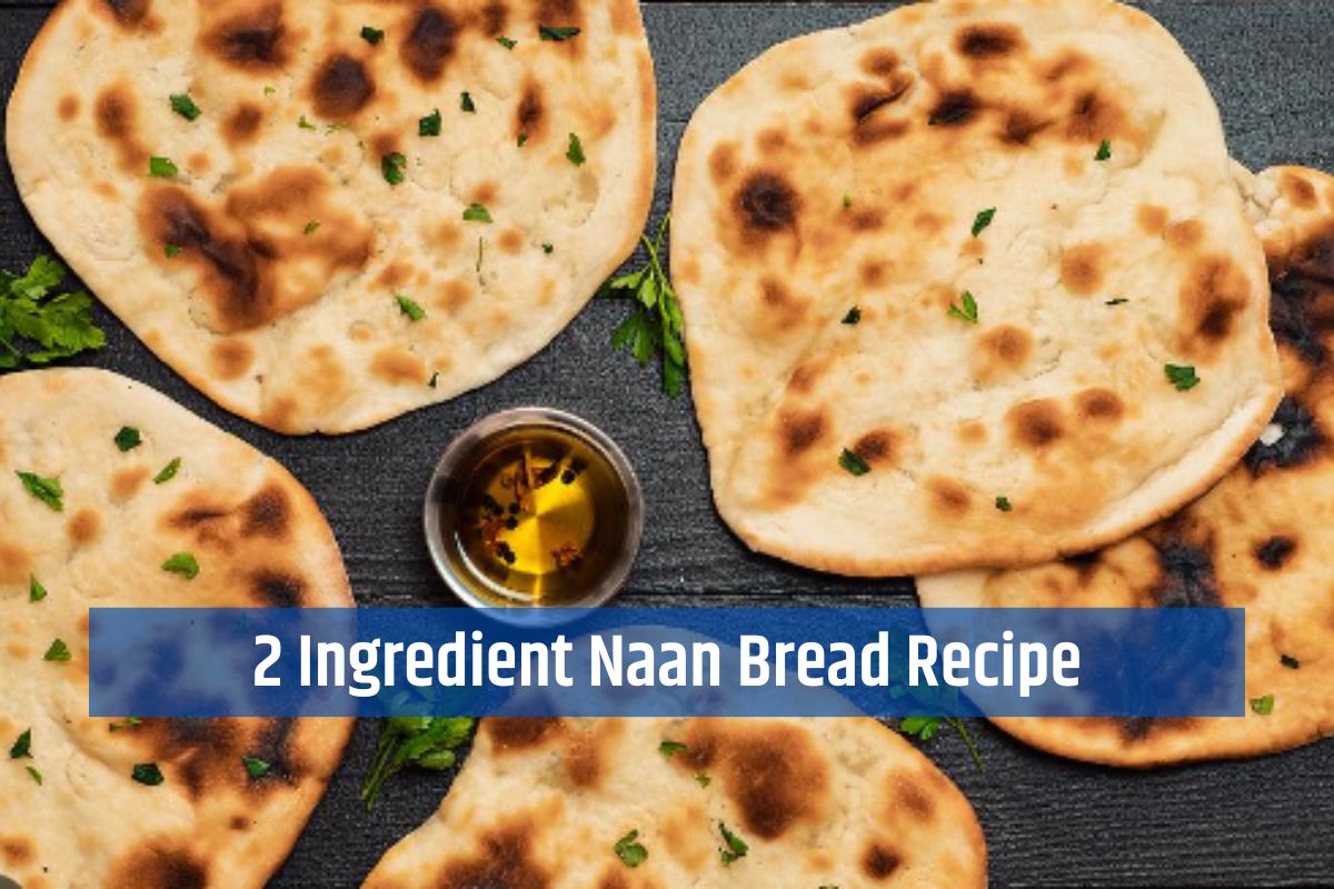 2 Ingredient Naan Bread Recipe