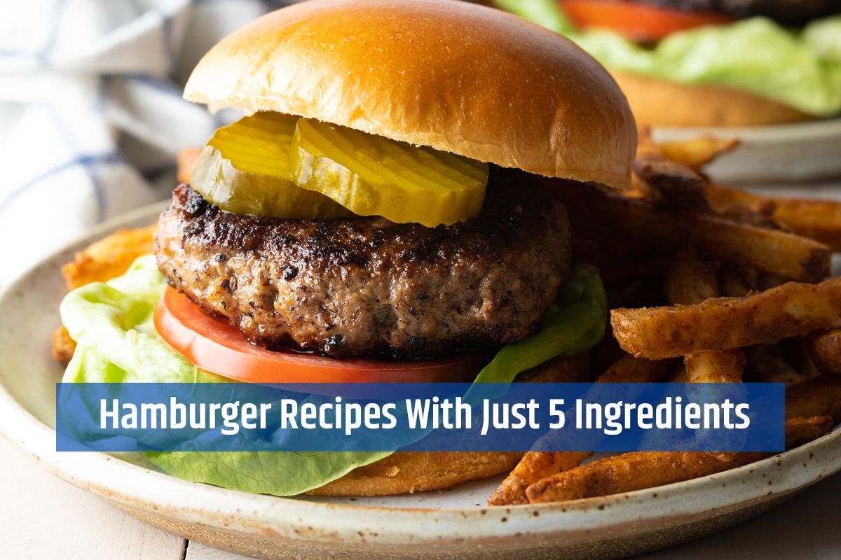 Delicious Hamburger Recipes With Just 5 Ingredients