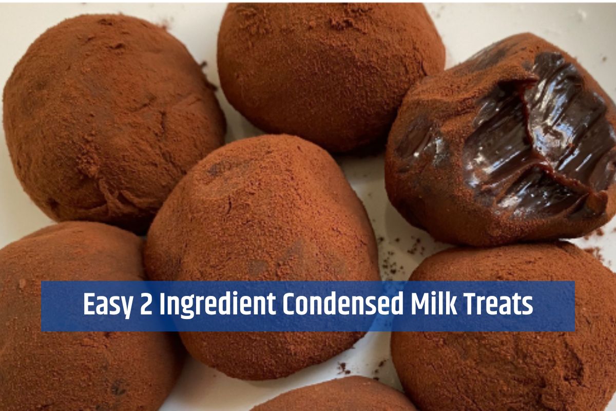 Easy 2 Ingredient Condensed Milk Treats