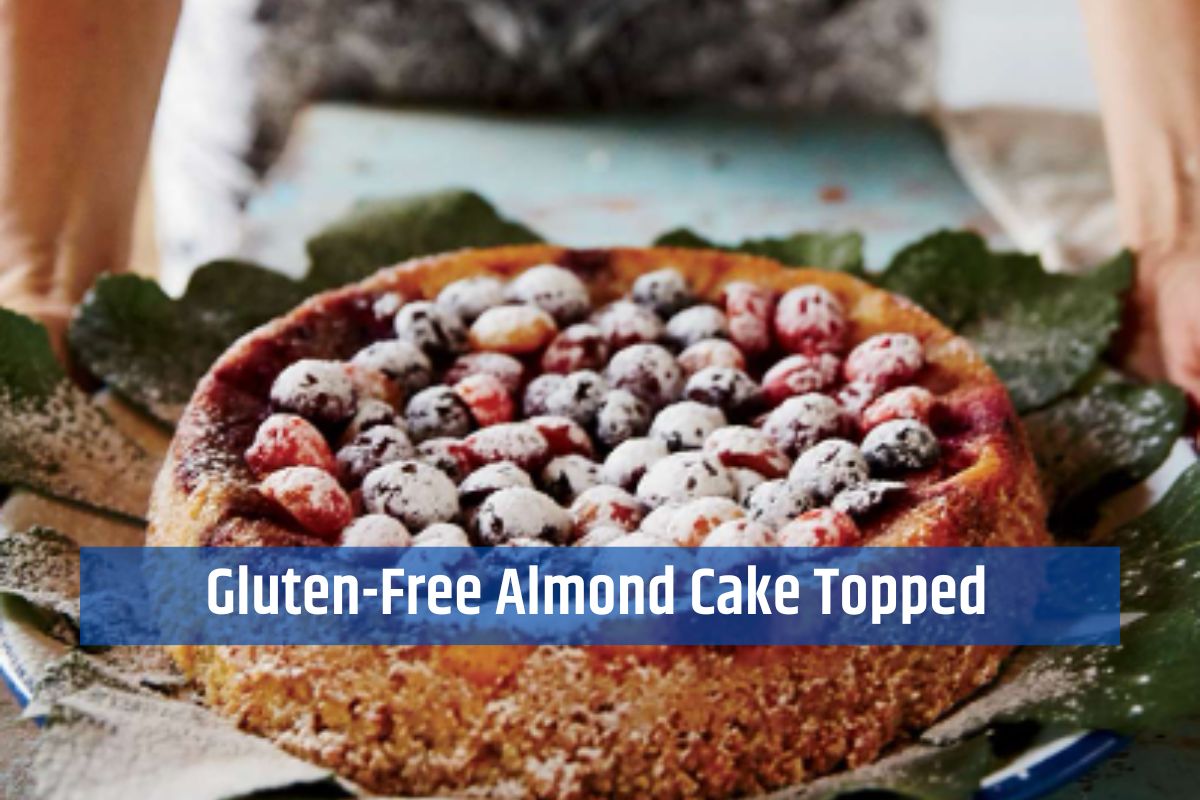 Gluten-Free Almond Cake Topped with Fresh Berries